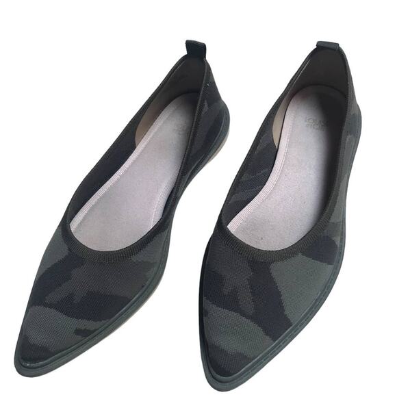 Louise et Cie Camo Pointy Toe Knit Flats size 7.5 - Picture 1 of 8